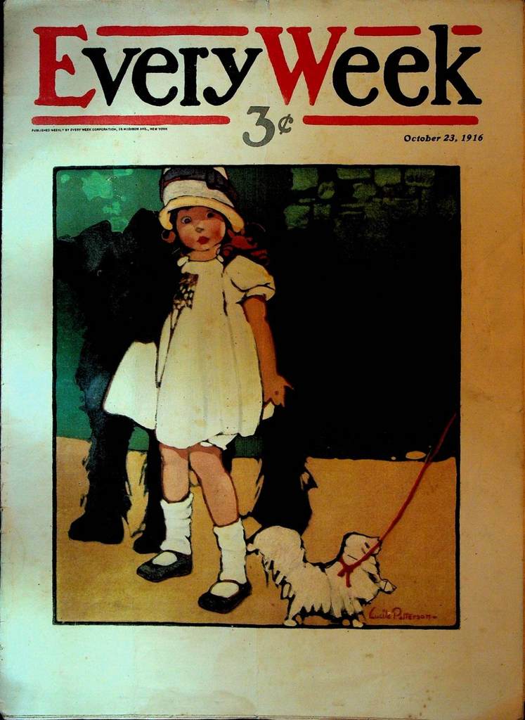 Every Week October 23 1916 Lucille Patterson Mary Pickford Julian Street