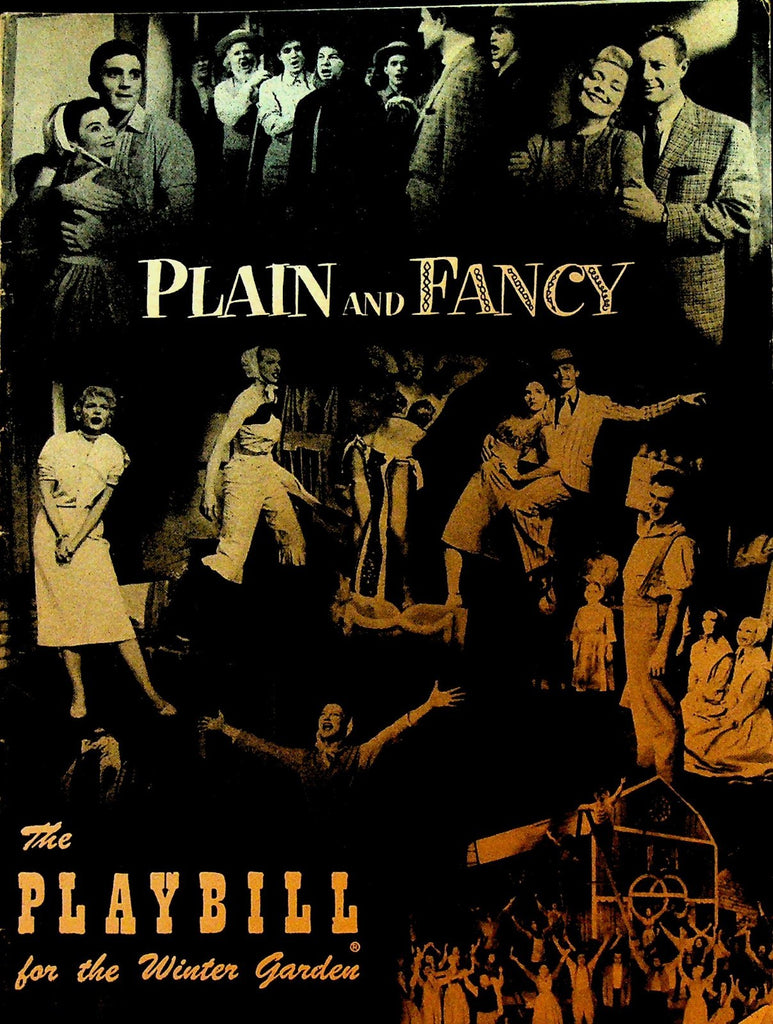 Plain & Fancy Playbill May 9 1955 Richard Derr Barbara Cook Sammy Smith0