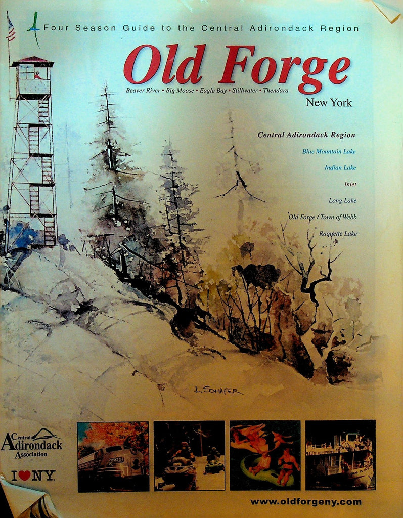 Old Forge Four Season Guide to Central Adirondack Region NY 20040
