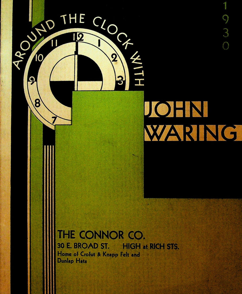 John Waring 1930 Fashion Booklet Alfred Decker & Cohn Society Brand Clothes0