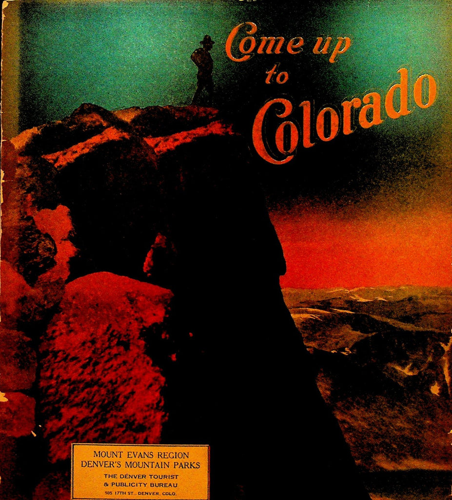 Come Up to Colorado Travel Booklet 19290