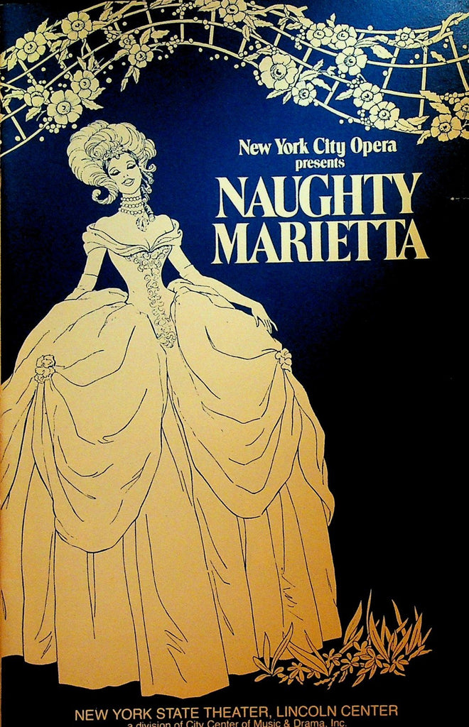 Naughty Marietta New York City Opera Playbill September 3 1978 Gianna Rolandi0