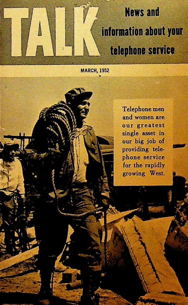 Talk Brochure March 1952 Pacific Telephone0