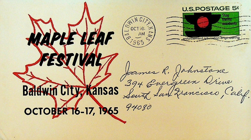 Maple City Festival Baldwin City Kansas Cover 19650