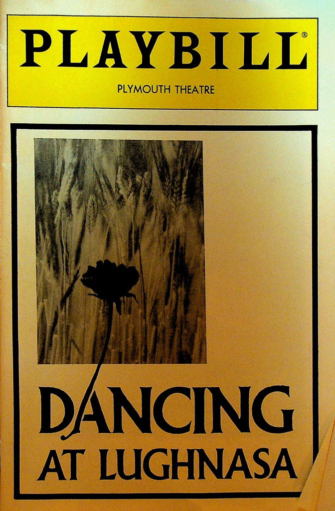 Dancing at Lughnasa Playbill September 1992 Jacqueline Knapp Patricia Hodges0