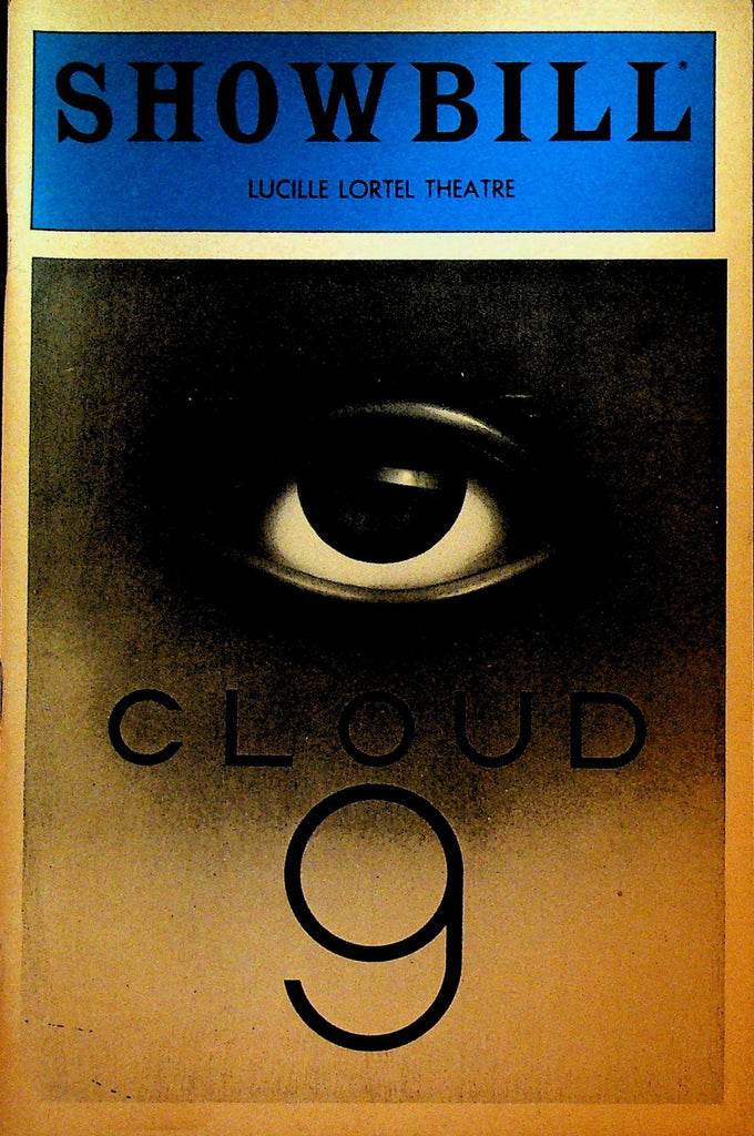 Cloud 9 Showbill April 1982 Michael Jeter Jeffrey Jones Concetta Tomei0