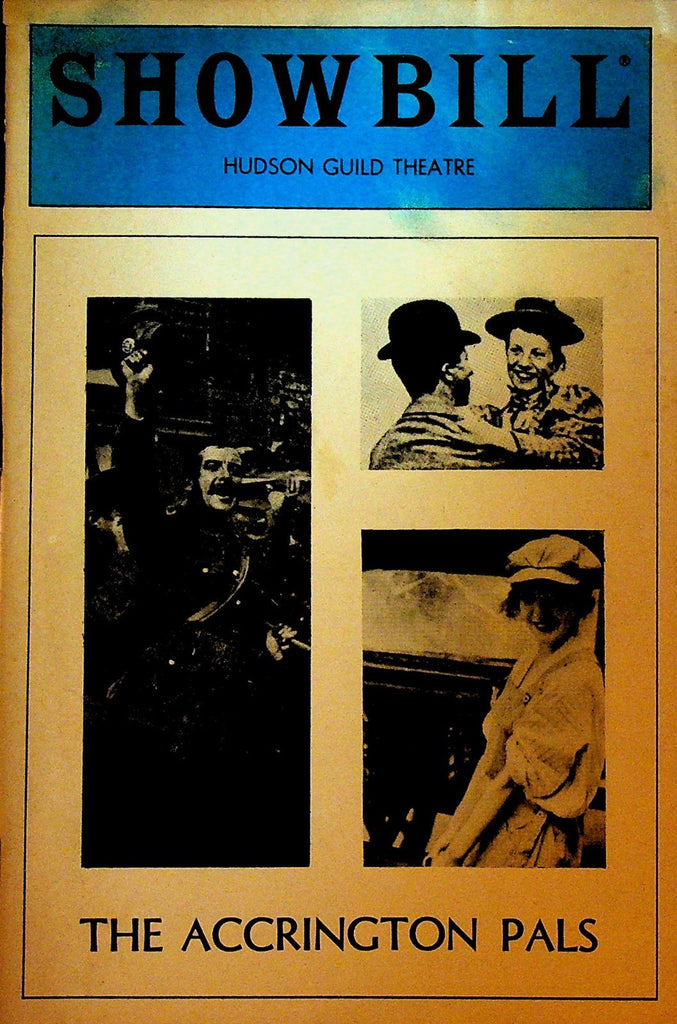 The Accrington Pals Showbill December 1984 Kate Burton Amanda Carlin Ian Stuart0