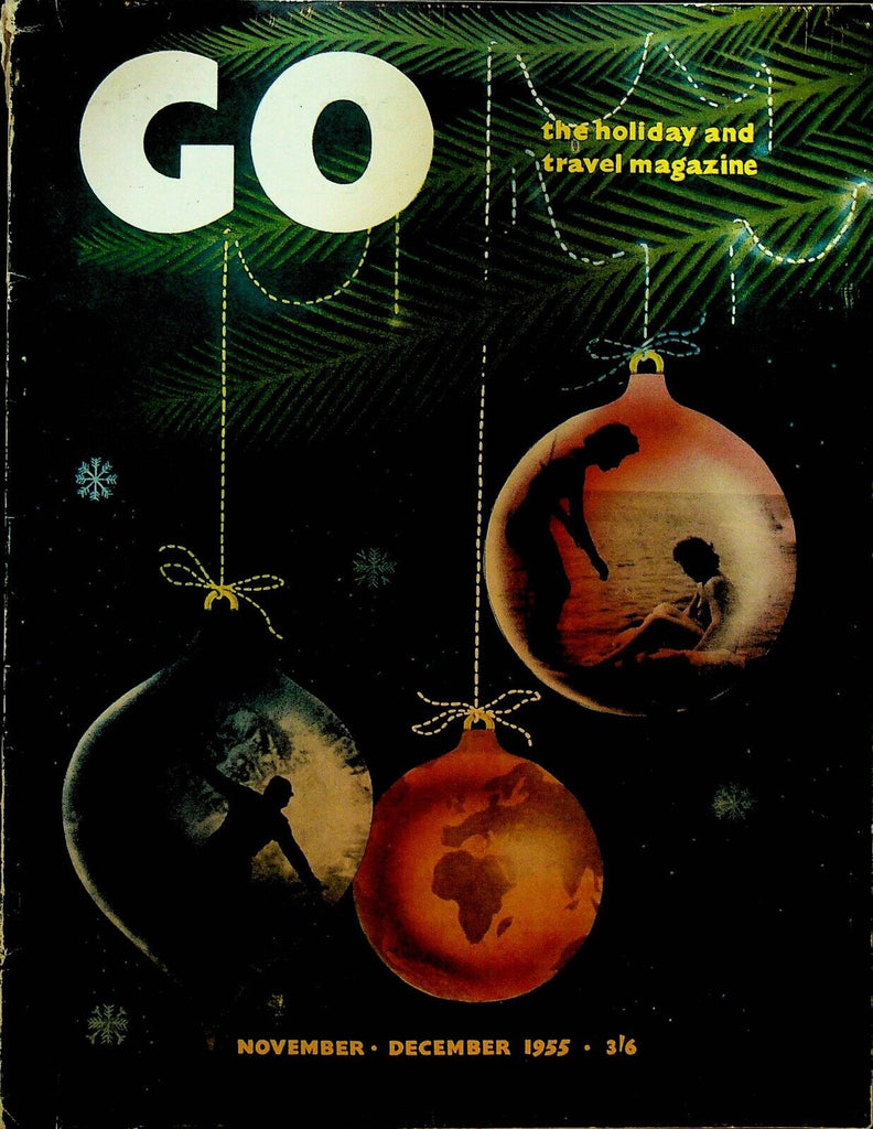 Go Magazine November 1955 Casino Island Pyrenees Tangier Dublin Sardinia