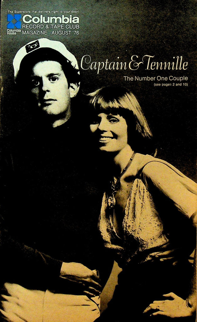 Columbia Record & Tape Club Catalog August 1976 Captain & Tennille Aerosmith0