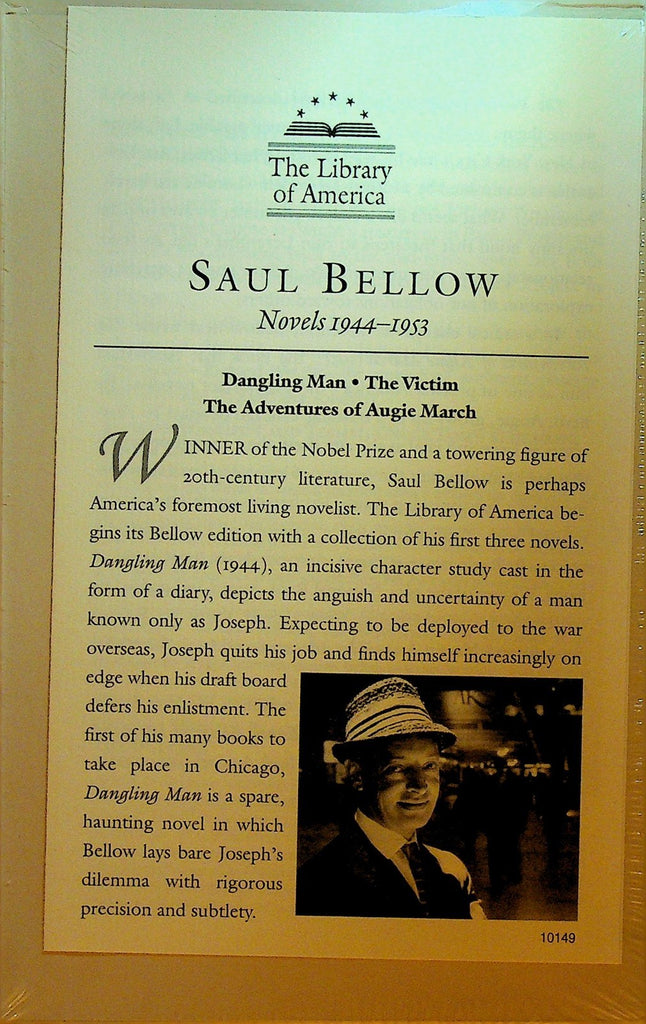Saul Bellow Novels 1944 to 1953 Library of America Sealed0