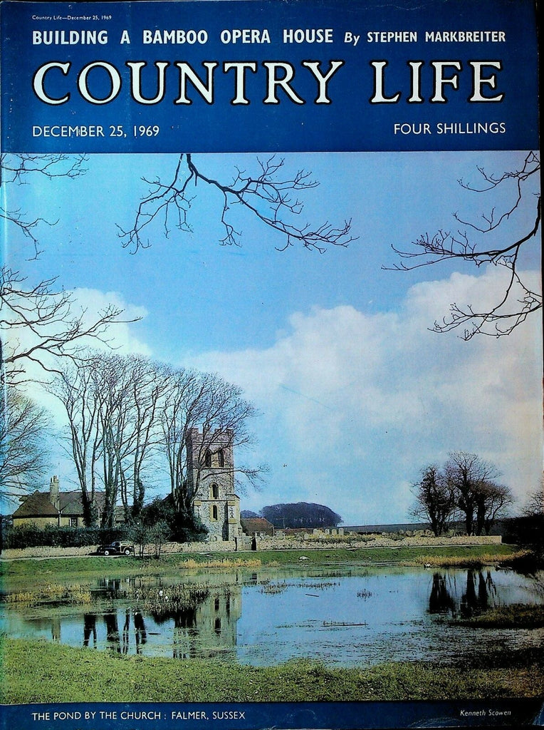 Country Life Magazine December 25 1969 Bamboo Opera House Edinburgh0