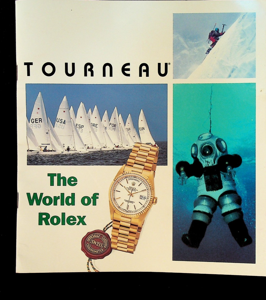 Tourneau The World of Rolex Catalog Watches0