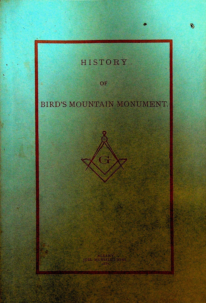 History of Bird's Mountain Monument 1960 Masons0