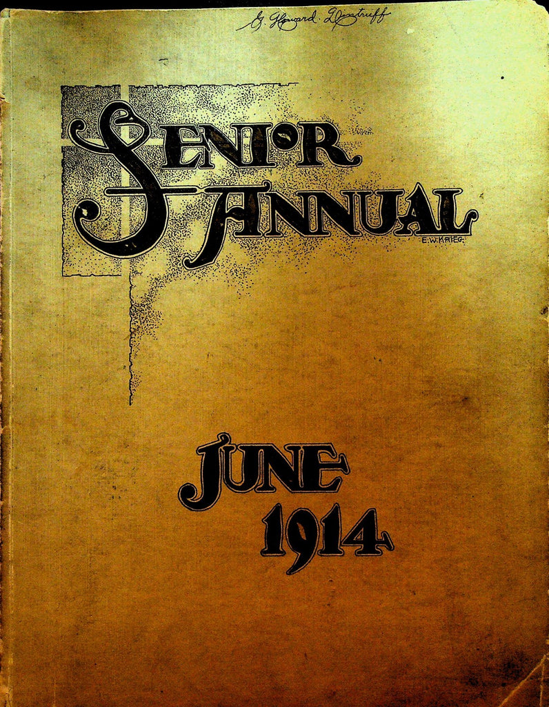 East High School Rochester NY Senior Annual Yearbook 19140