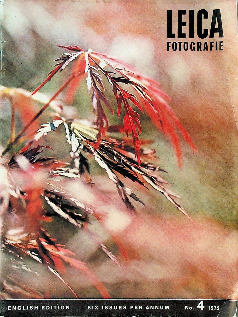 Leica Fotografie Magazine #4 1972 Bruno Mooser Olympics Fritz Kempe0