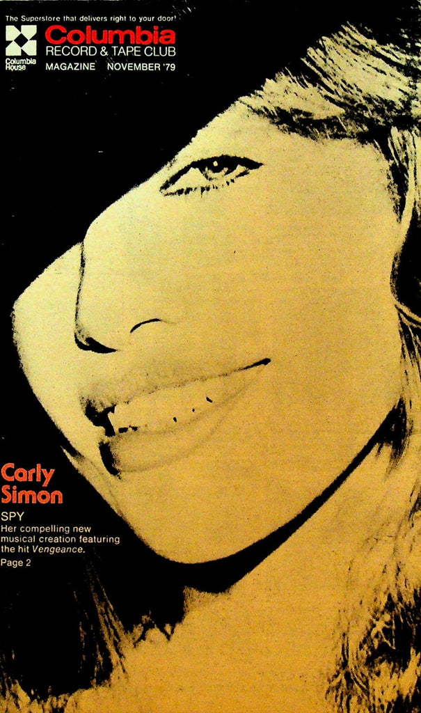 Columbia Record & Tape Club Catalog November 1979 Carly Simon0
