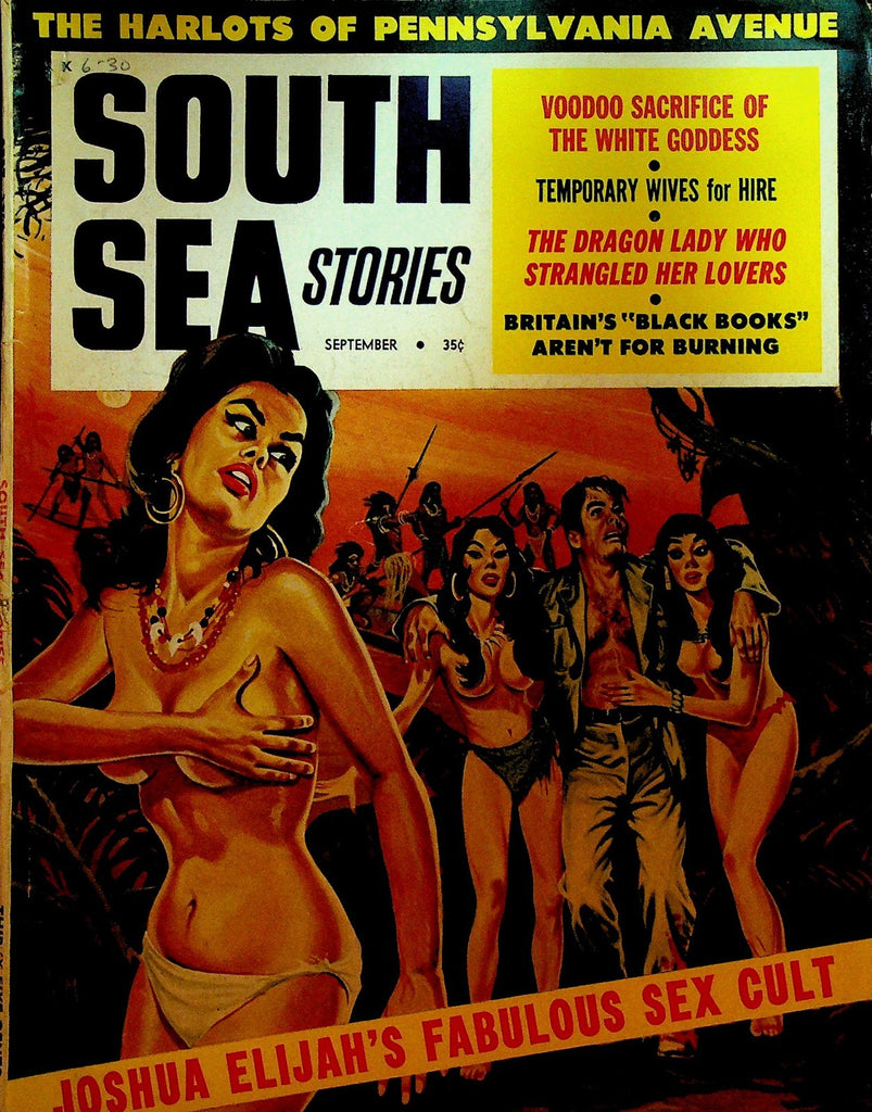 South Sea Stories Men's Magazine Cheesecake Pin-Up September 1964 Rusty Taylor0