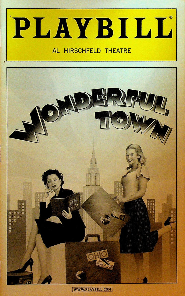 Wonderful Town Playbill May 2004 Donna Murphy Jennifer Westfeldt Peter Benson0