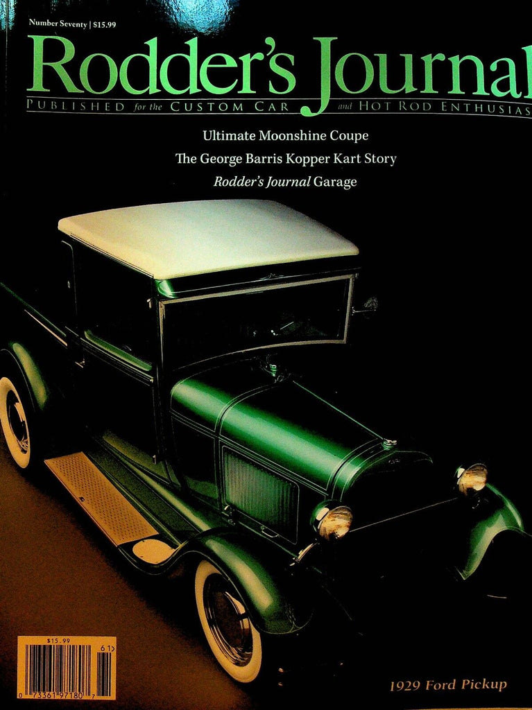 Rodder's Journal 70 Spring 2016 George Barris Kustom Kart Dave Thomas