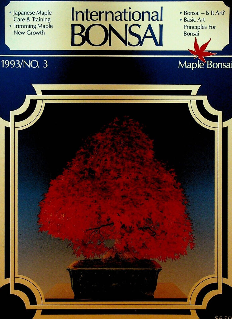 International Bonsai Magazine 1993 #3 Japanese Maple Bonsai Takeyama Kimura