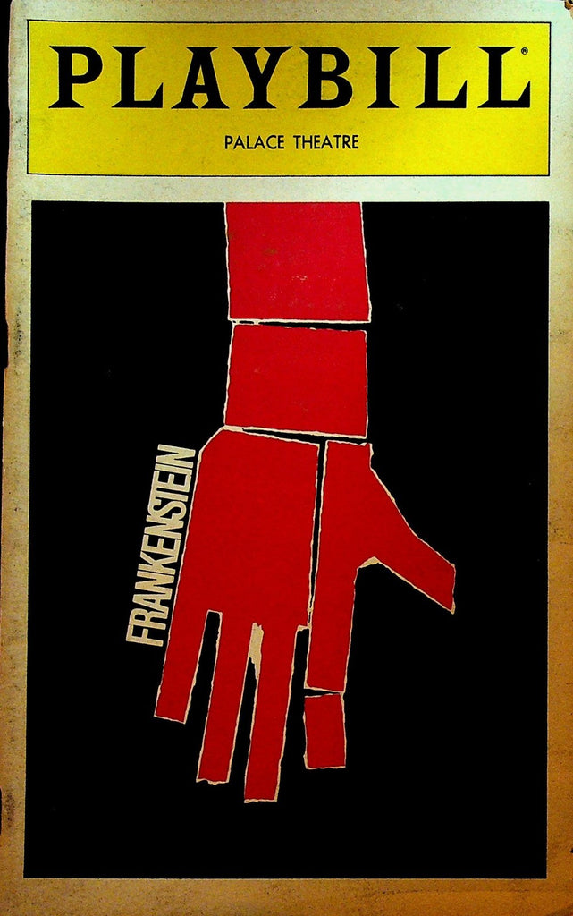 Frankenstein Playbill December 1980 John Carradine Keith Jochim0