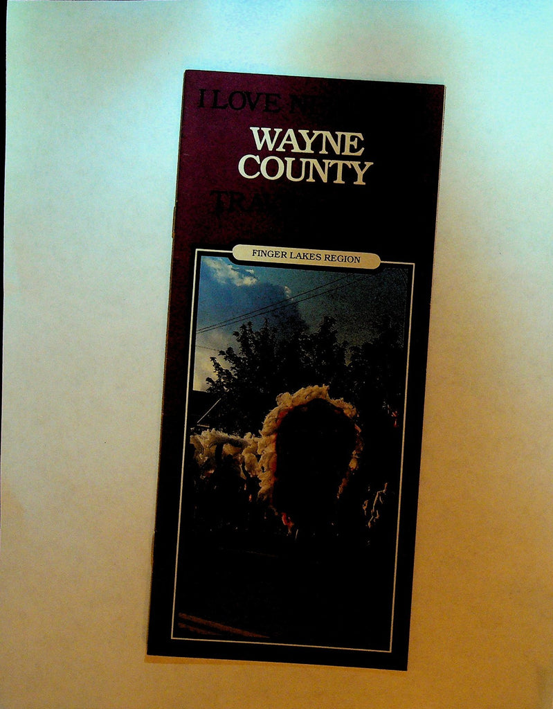 Wayne County New York Finger Lakes Region I Love New York Booklet 19850
