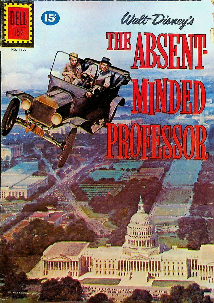 The Absent-Minded Professor Four Color 1199 Dell Comics 1961 Photo Cover0