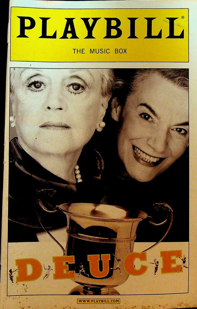 Deuce Playbill May 2007 Angela Lansbury Marian Seldes Diane Kagan Brian Haley0