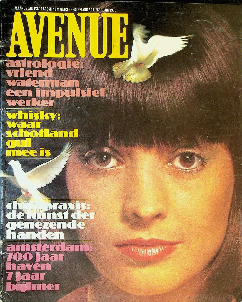 Avenue Magazine February 1975 Whiskey Chiropractic Astrology0