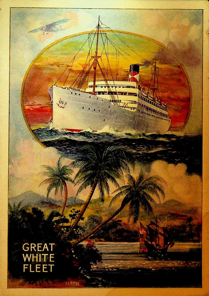United Fruit Company Great White Fleet Menu SS Metapan November 7 19290