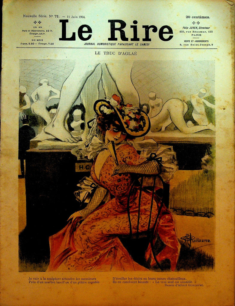 La Rire French Humor Magazine New Series #71 June 11 19040