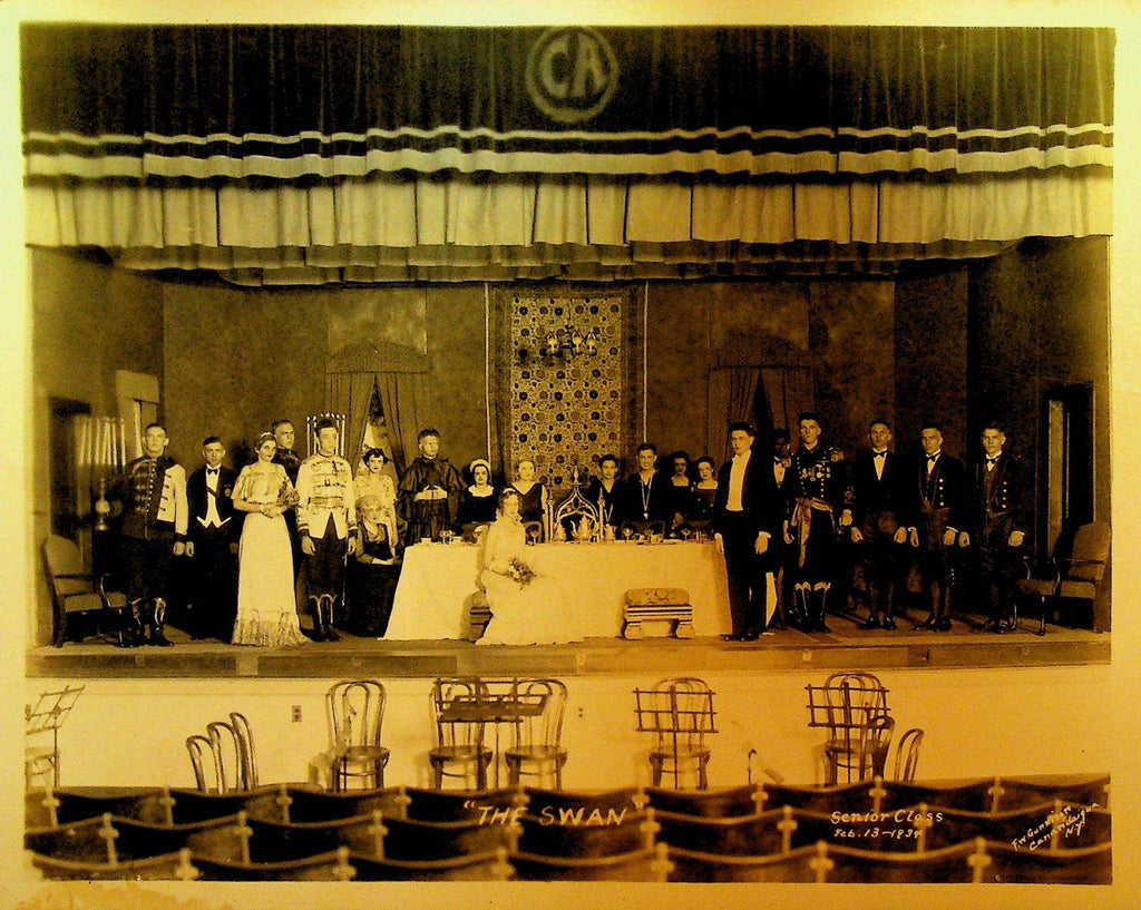 Canandaigua Academy 1934 Cast Photo The Swan School Play & More Photos0