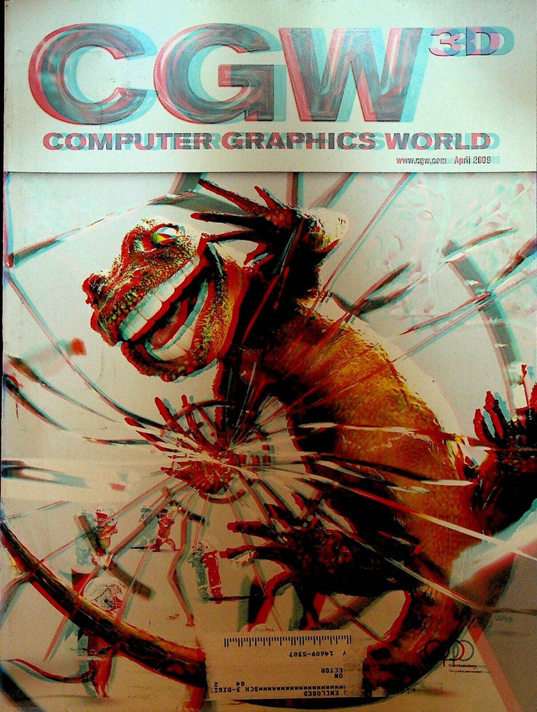 CGW Computer Graphics World Magazine April 2009 Lizard Lake Super Bowl Ad