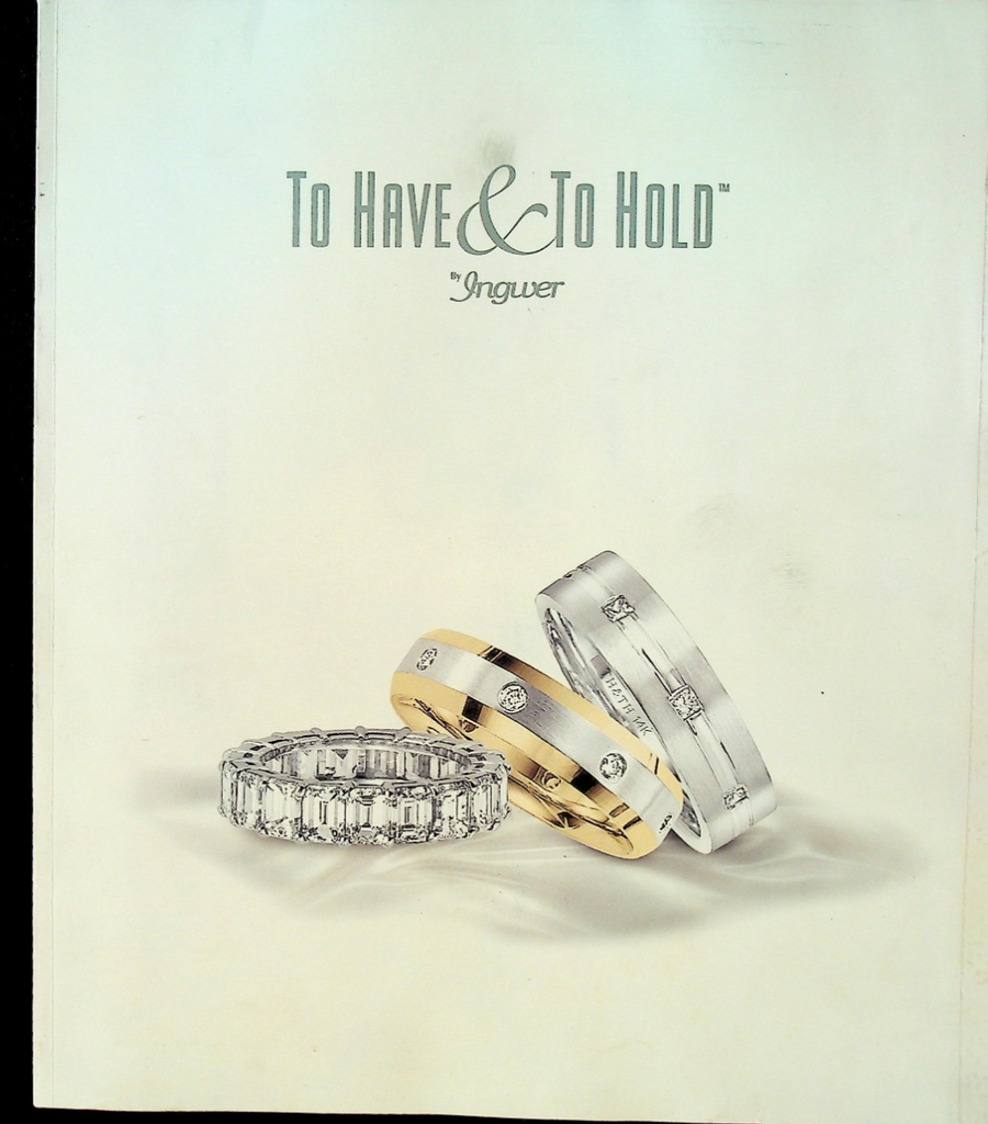 Leo Ingwer Catalog To Have & To Hold Jewelry Rings Bands0