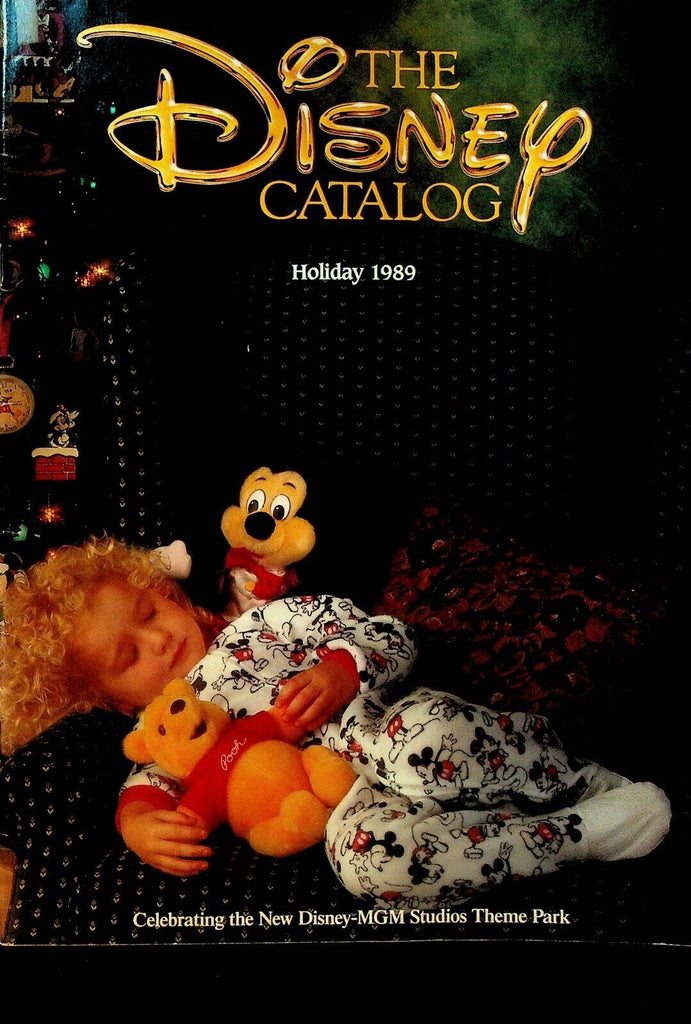 Disney Catalog Holiday 1989 Mickey Mouse Winnie the Pooh Watches Fashion