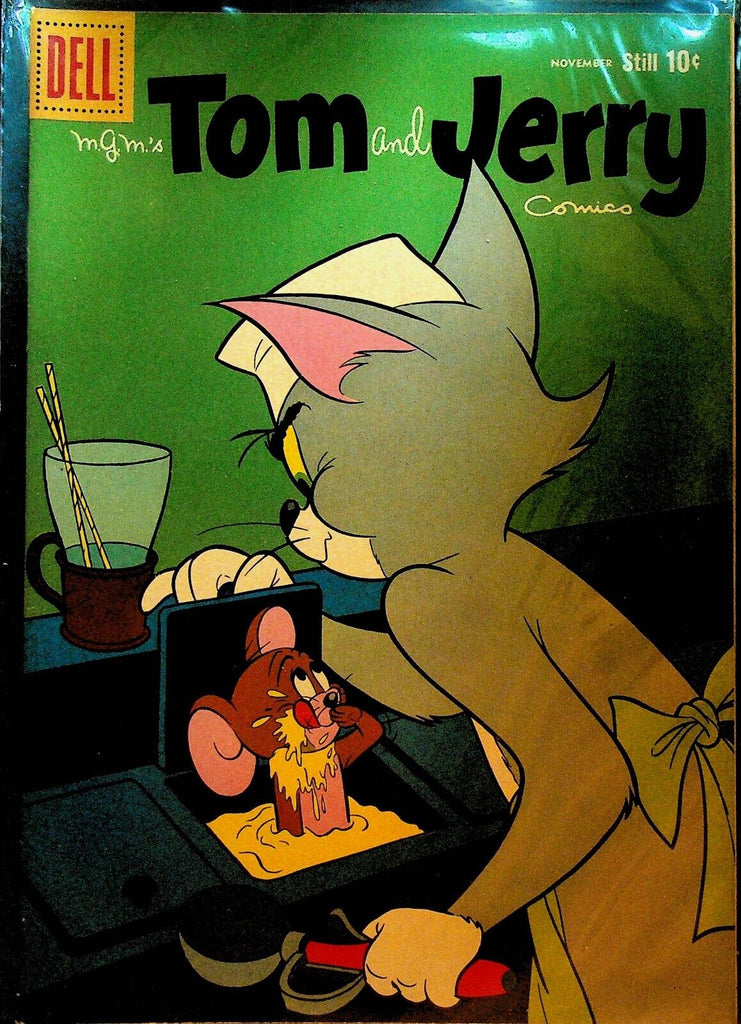 Tom and Jerry  Comic Book 184 Dell Comics 1959 Ice Cream Soda Jerk
