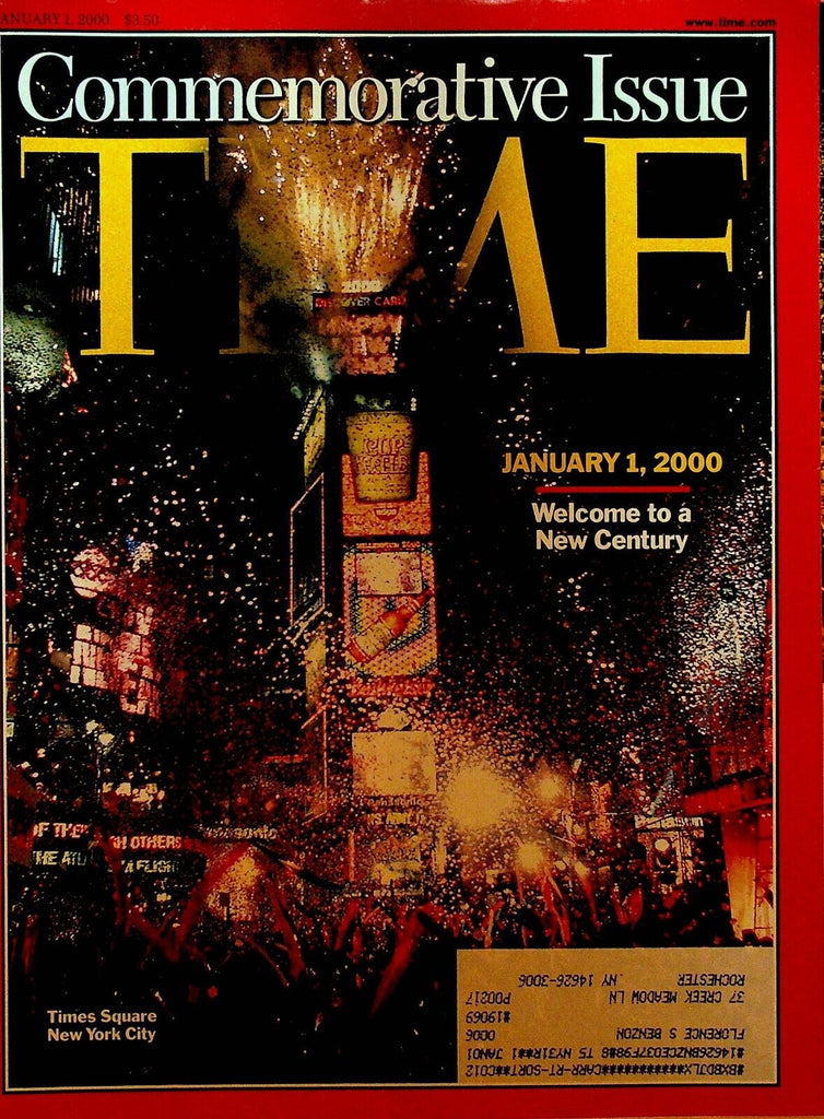 Time Magazine January 1 2000 Vladimir Putin George Harrison Puff Daddy