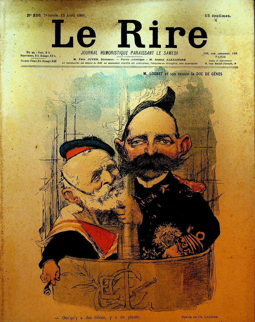 La Rire French Humor Magazine #336 April 13 19010
