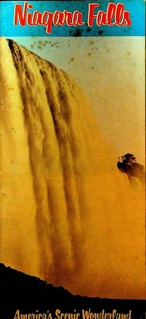 Niagara Falls New York 1954 Brochure America's Scenic Wonderland