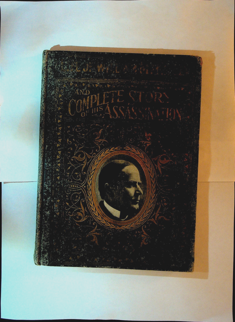 Life of William McKinley Salesman Sample 1901 Historical Press Assassination0