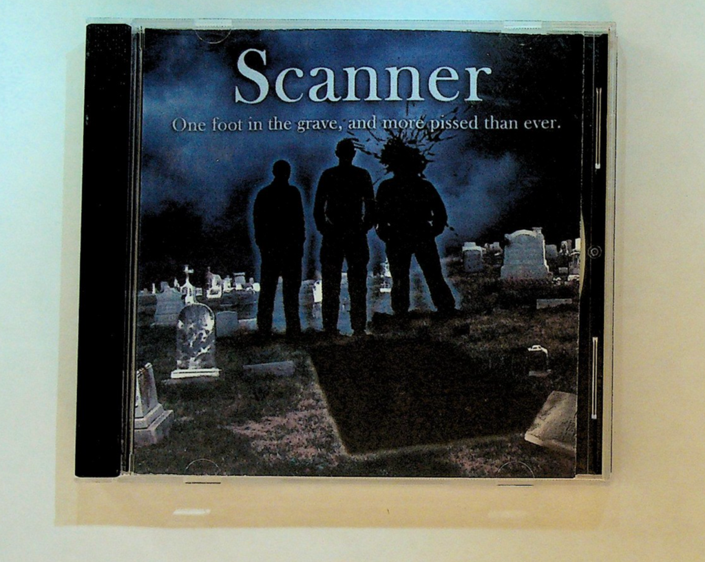 Scanner One Foot in the Grave & More Pissed Off Than Ever CD Punk Rock0