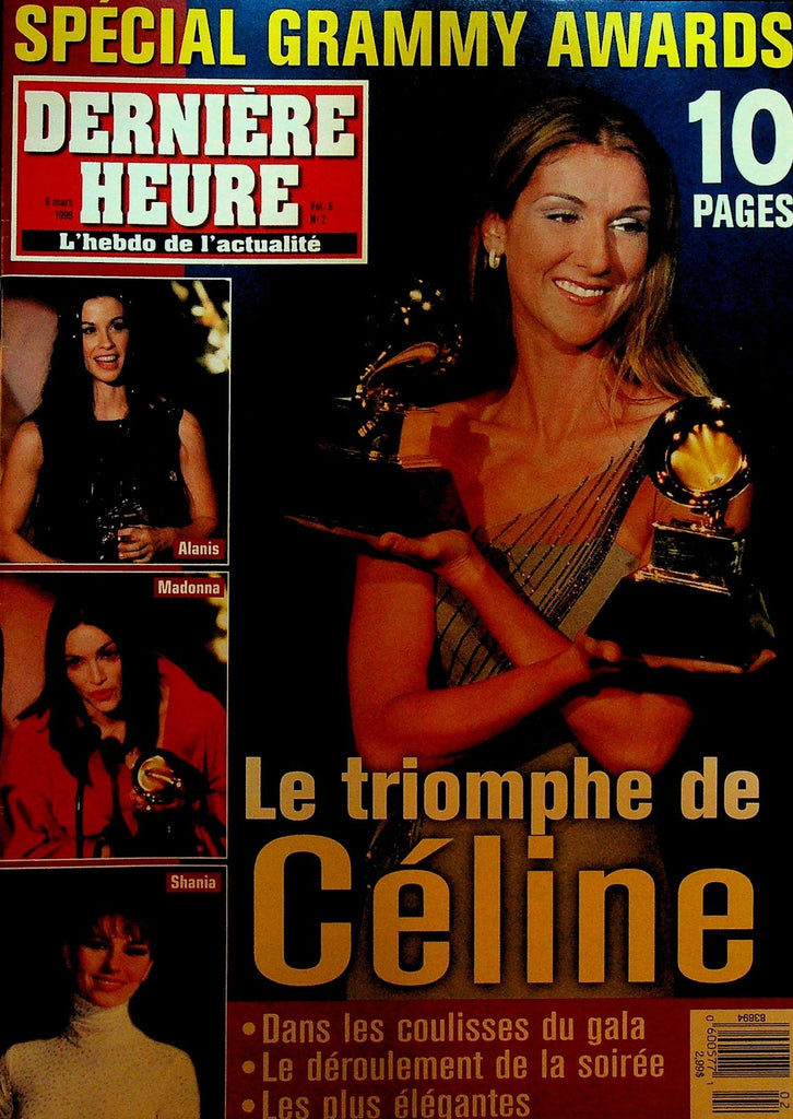 Derniere Heure Magazine March 6 1999 Madonna Celine Dion Alanis Morrisette0