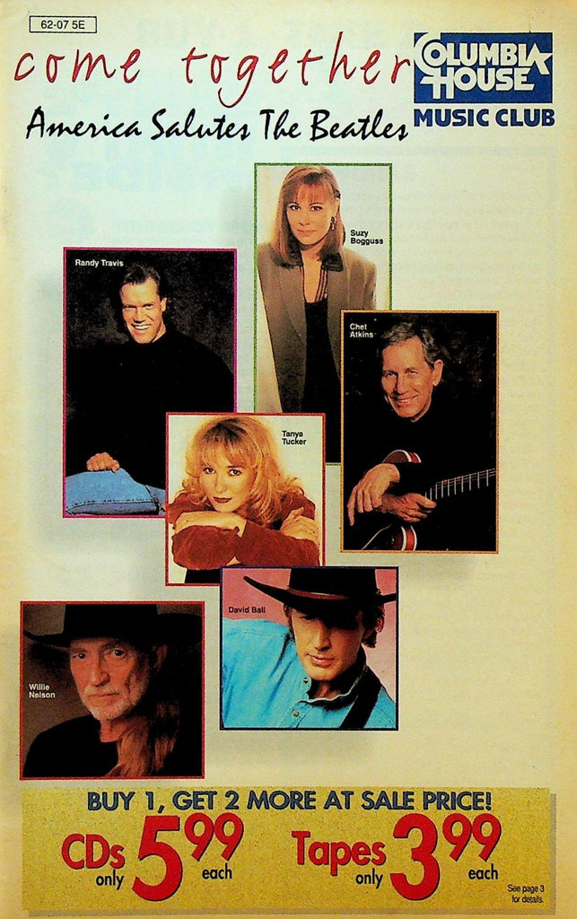 Columbia House Music Club Catalog 1995 Randy Travis Willie Nelson Chet Atkins0