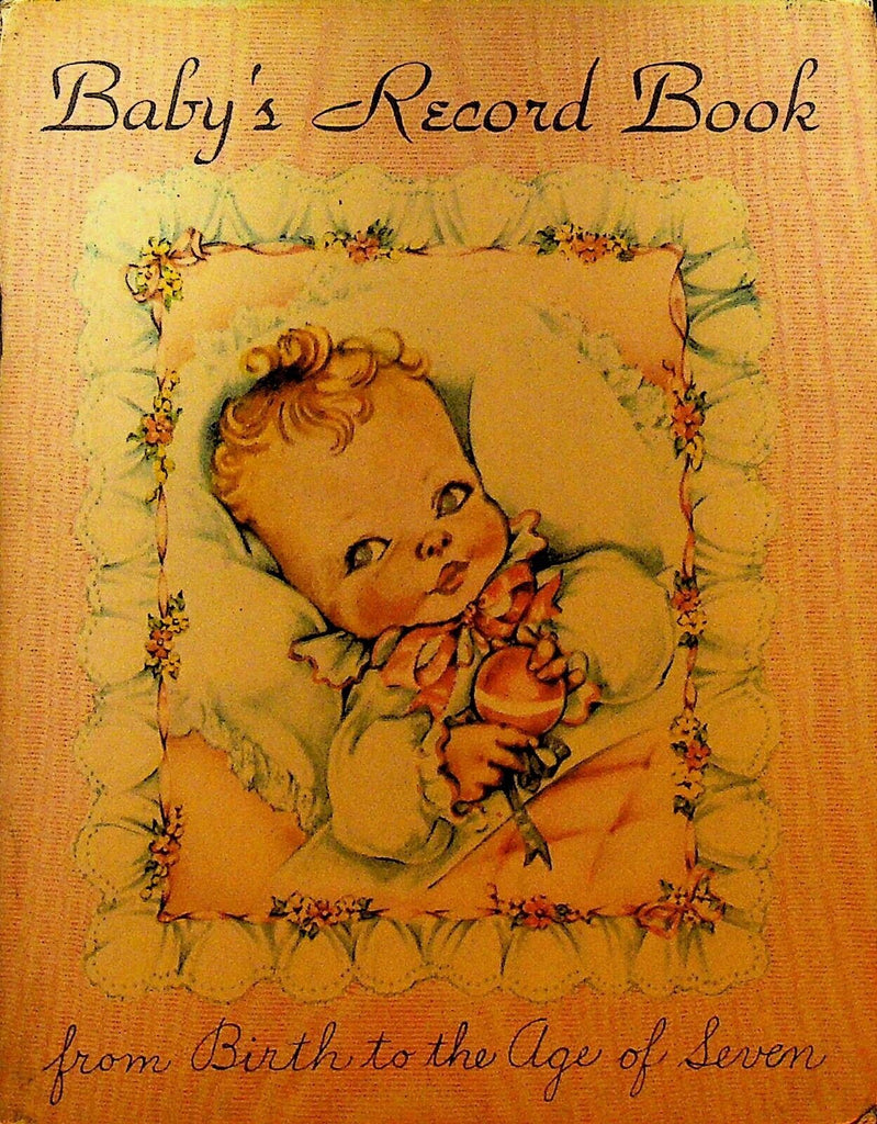 Baby's Record Book Pink Girl SC 1942 Samuel Lowe Unused