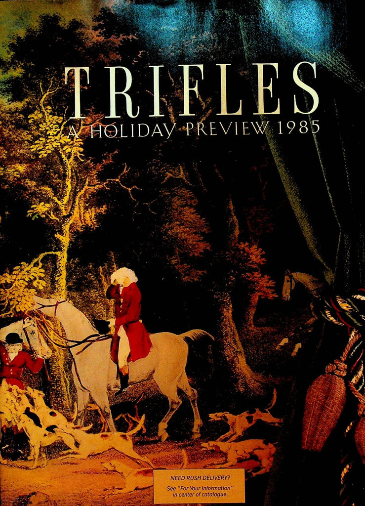 Trifles Holiday Preview Catalog 1985 Dallas Texas0