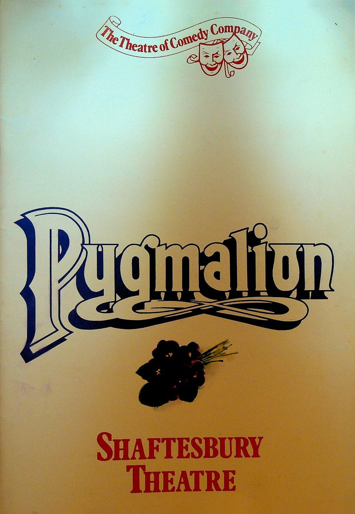 Pygmalion Program Peter O'Toole Shaftsbury Theatre 1984 John Thaw Joyce Carey0