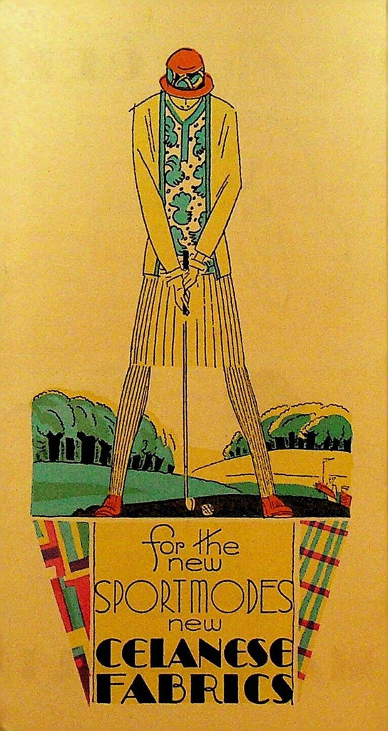 Celanese Fabrics Brochure 1920s Sportmodes