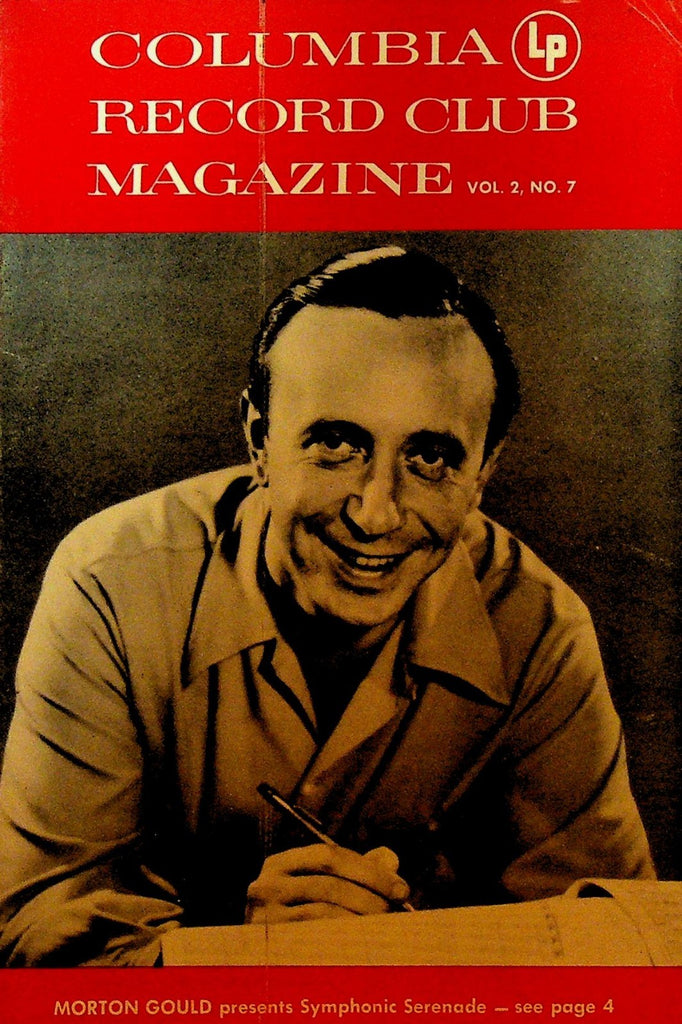 Columbia House Record Club Magazine 1957 Vol 2 #7 Morton Gould0