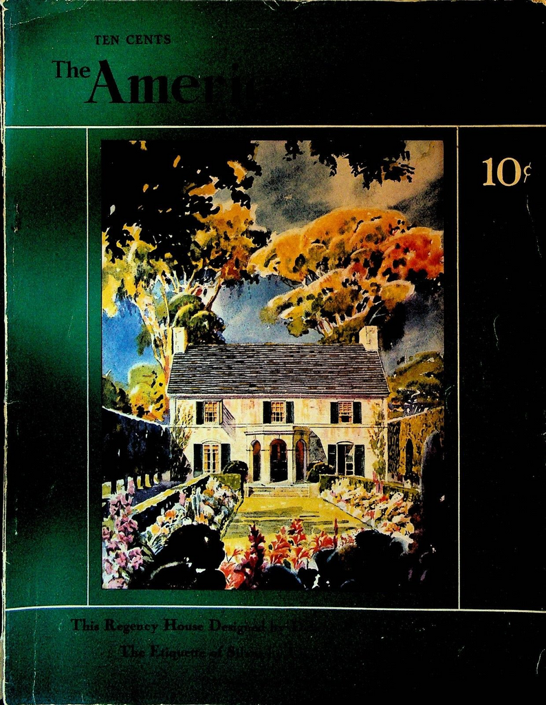 American Home Magazine February 1931 J Floyd Yewell Frances Parsons Davis