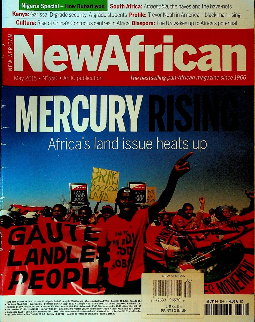 New African Magazine May 2015 Trevor Noah China Confucius Centers Nigeria